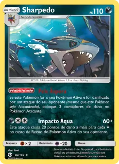 Sharpedo – Carta Pokémon TCG