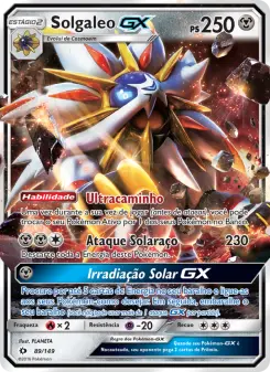 Solgaleo GX – Carta Pokémon TCG