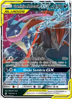 Greninja e Zoroark GX