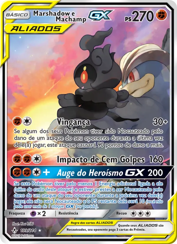 Marshadow e Machamp GX