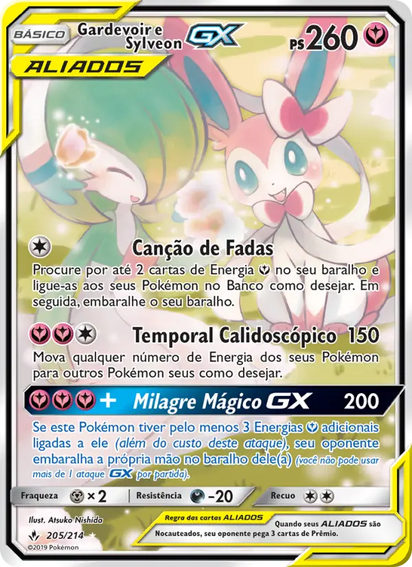 Gardevoir e Sylveon GX