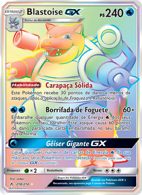 Blastoise GX