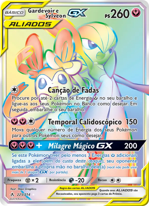 Gardevoir e Sylveon GX