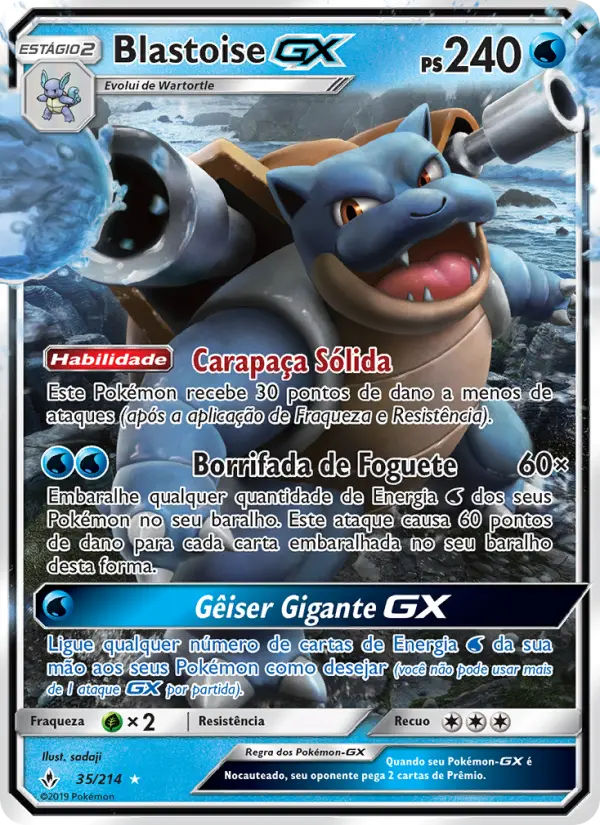 Blastoise GX