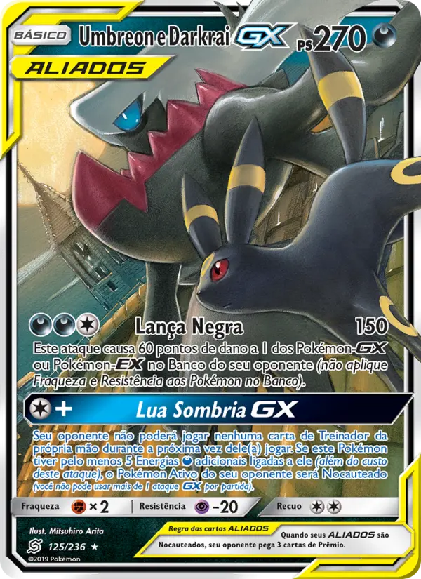 Umbreon e Darkrai GX