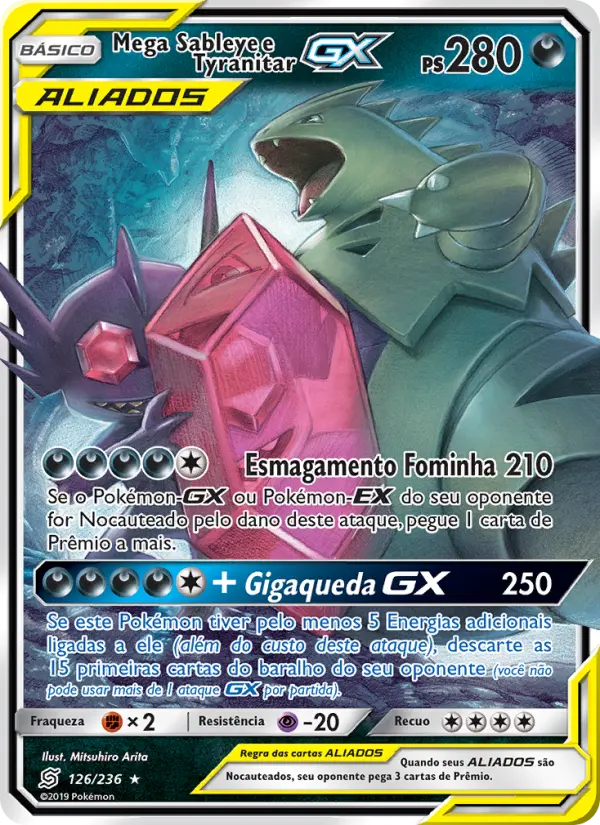 Mega Sableye e Tyranitar GX