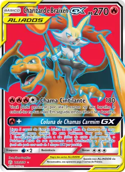 Charizard e Braixen GX