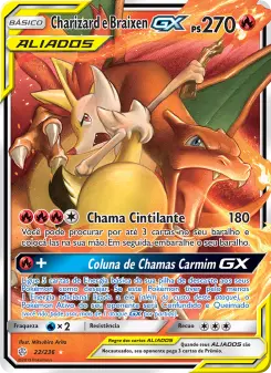 Charizard e Braixen GX