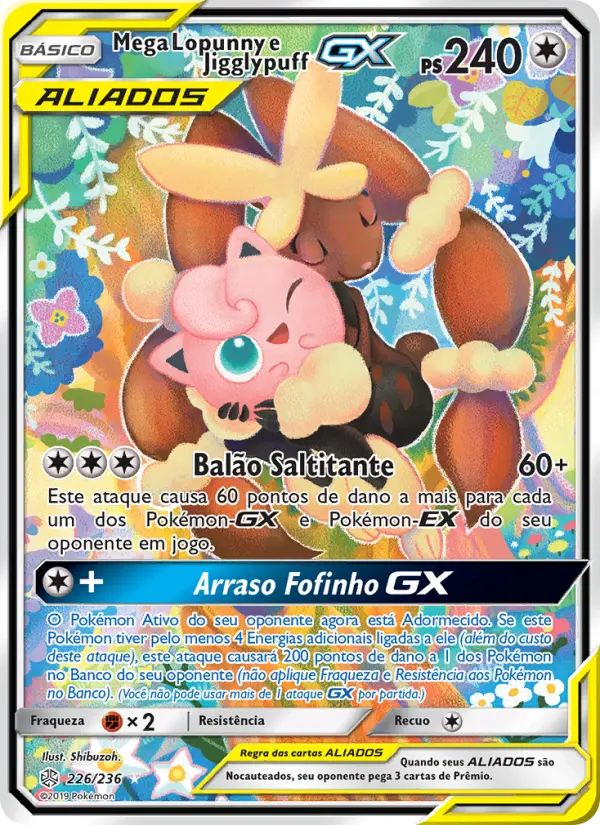 Mega Lopunny e Jigglypuff GX