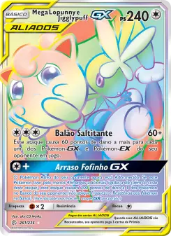 Mega Lopunny e Jigglypuff GX