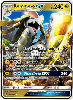 Kommo-o GX – Carta Pokémon TCG