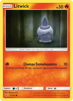 Litwick – Carta Pokémon TCG