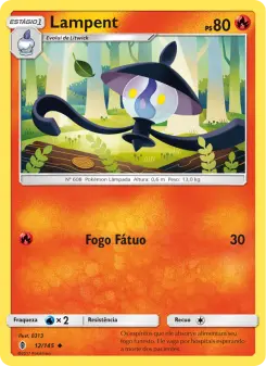 Lampent – Carta Pokémon TCG