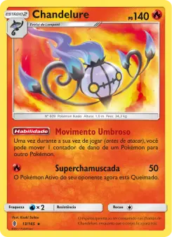 Chandelure – Carta Pokémon TCG