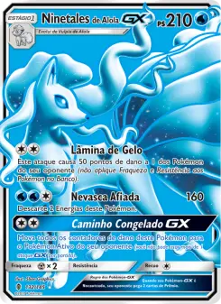 Ninetales de Alola GX