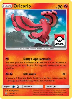Oricorio – Carta Pokémon TCG