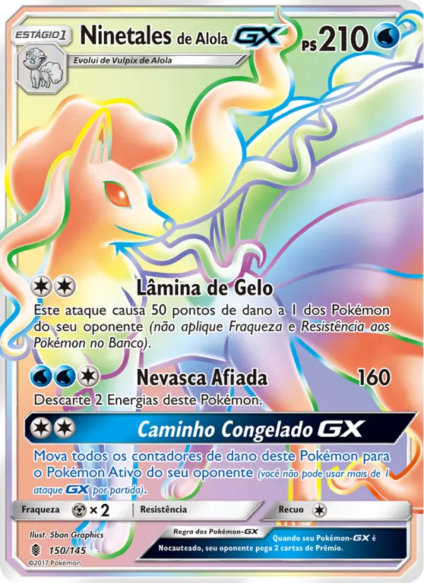 Ninetales de Alola GX