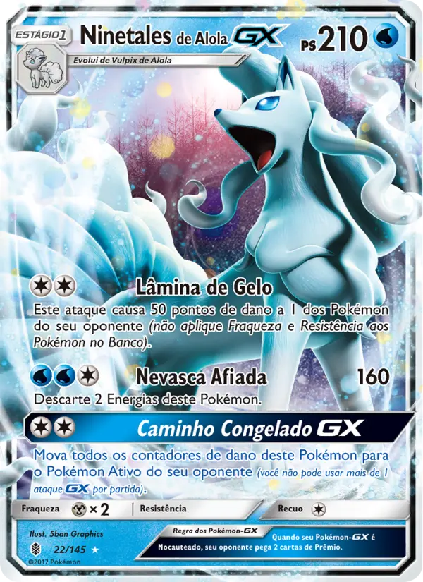 Ninetales de Alola GX