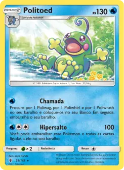 Politoed – Carta Pokémon TCG