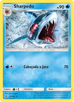 Sharpedo – Carta Pokémon TCG