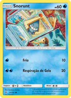 Snorunt – Carta Pokémon TCG