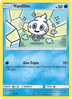 Vanillite – Carta Pokémon TCG