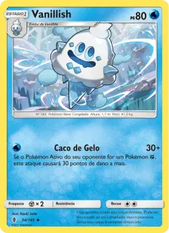 Vanillish – Carta Pokémon TCG