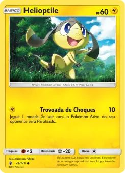Helioptile – Carta Pokémon TCG