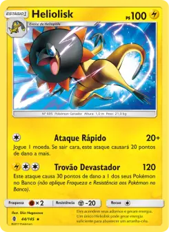 Heliolisk – Carta Pokémon TCG