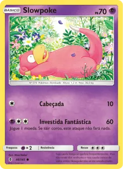 Slowpoke – Carta Pokémon TCG