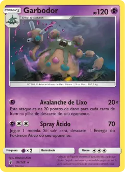 Garbodor – Carta Pokémon TCG