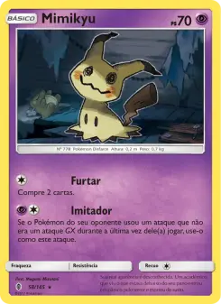 Mimikyu – Carta Pokémon TCG