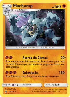 Machamp – Carta Pokémon TCG