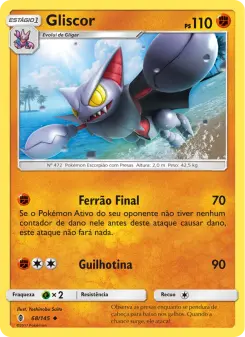 Gliscor – Carta Pokémon TCG