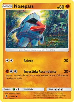 Nosepass – Carta Pokémon TCG