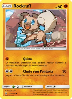 Rockruff – Carta Pokémon TCG