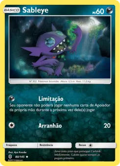 Sableye – Carta Pokémon TCG