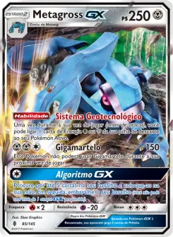 Metagross GX – Carta Pokémon TCG