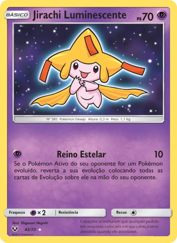 Jirachi Luminescente