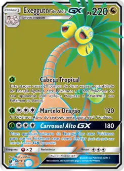 Exeggutor de Alola GX