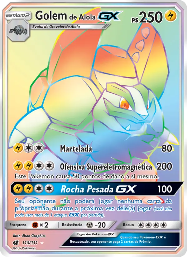 Golem de Alola GX