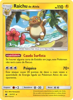 Raichu de Alola