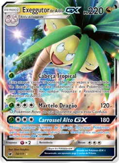 Exeggutor de Alola GX