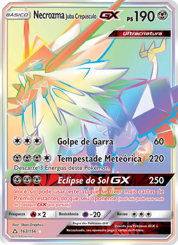 Necrozma Juba Crepúsculo GX