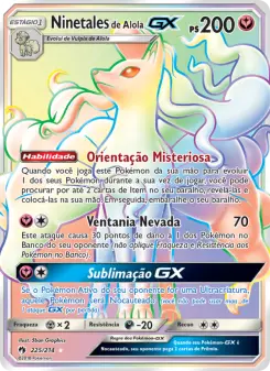 Ninetales de Alola GX