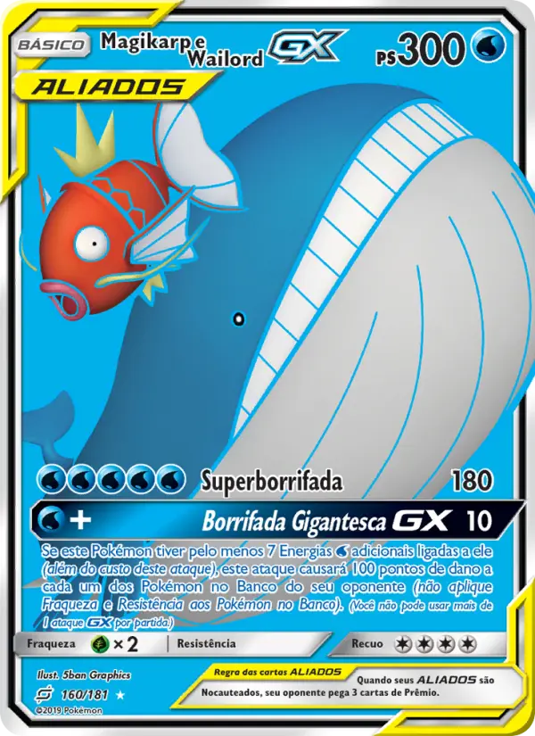 Magikarp e Wailord GX