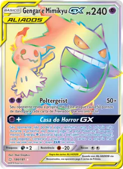Gengar e Mimikyu GX