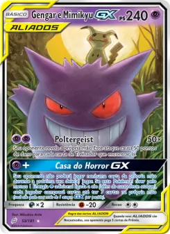 Gengar e Mimikyu GX