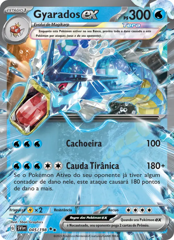 Gyarados ex (Portuguese)