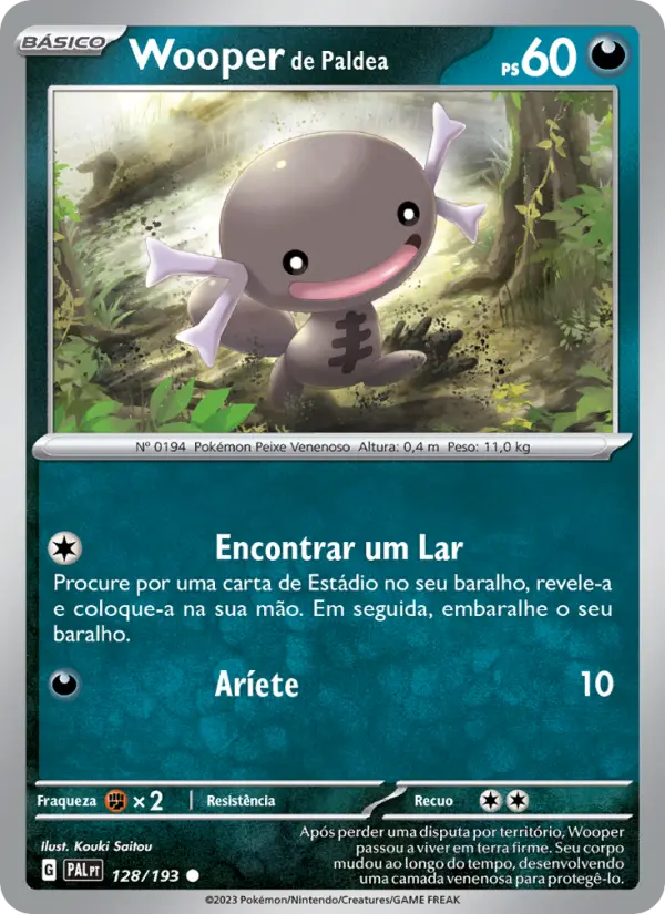 Wooper de Paldea